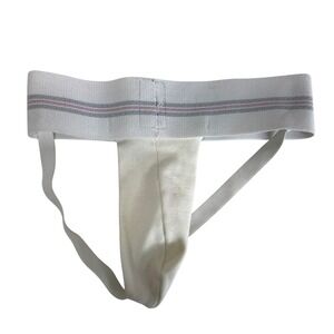 VINTAGE McDavid Jockstrap Athletic Supporter Men's Medium White